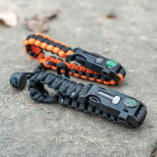 Pompier, bracelet paracord paracord - bracelets de survie Survival Pompier, bracelet paracord paracord - bracelets de survie Survival