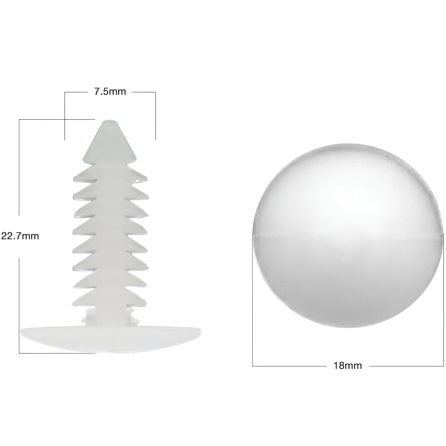 ELK 1" Vapor Barrier Fasteners for Crawl Space Encapsulation and Automotive Repairs - Secure Moisture Barriers with Precision Dimensions and Effortless Installation