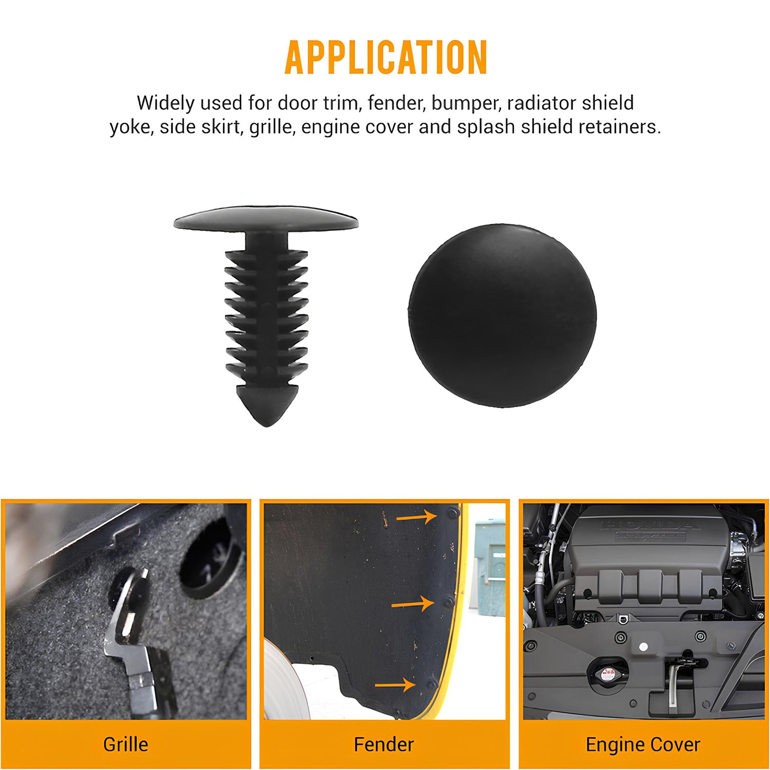 ELK 1" Vapor Barrier Fasteners for Crawl Space Encapsulation and Automotive Repairs - Secure Moisture Barriers with Precision Dimensions and Effortless Installation