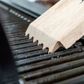 ELK Bristle-Free Grill Scraper - Natural Rubberwood BBQ Cleaning Tool for Grates - Ergonomic Handle, Multipurpose Grill Accessory - Ideal Gift for Outdoor BBQ Enthusiasts