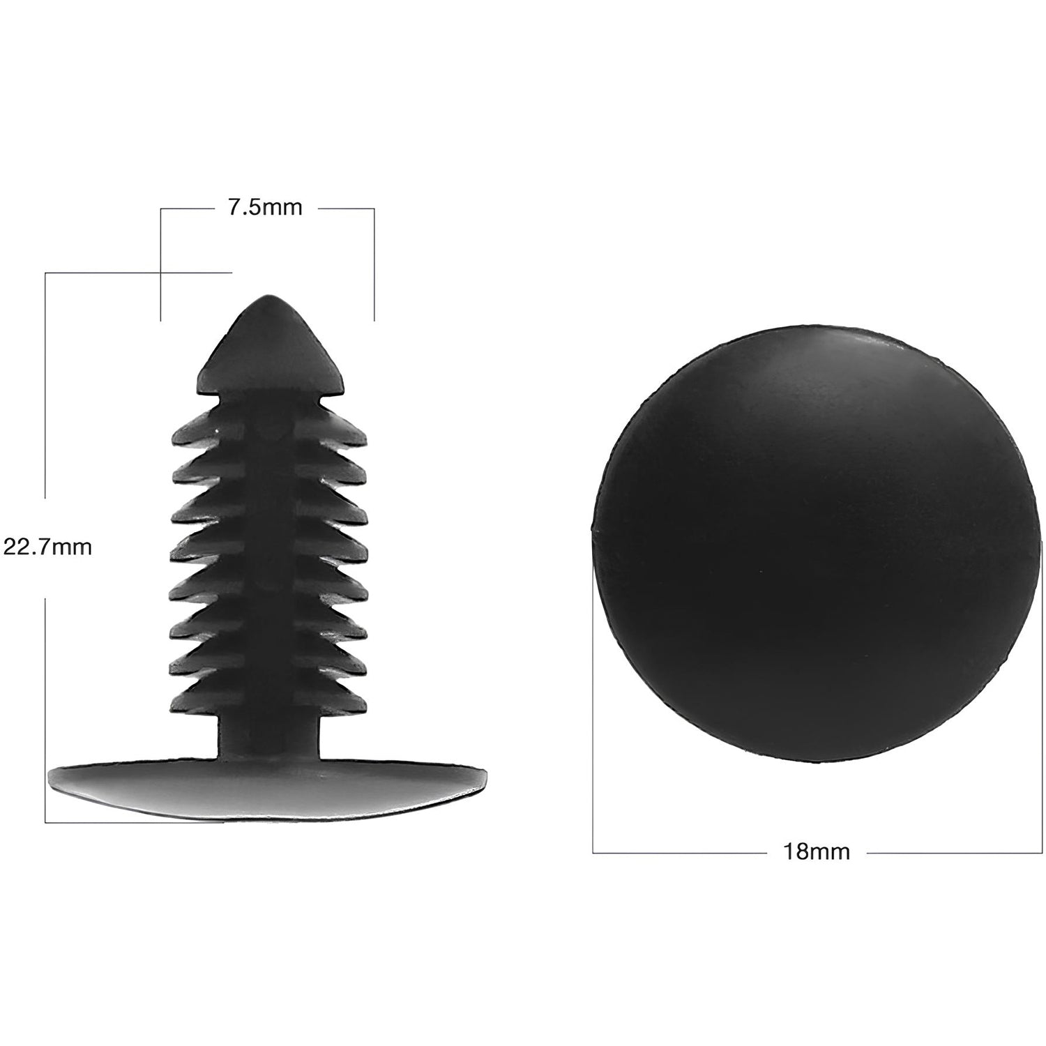 ELK 1" Vapor Barrier Fasteners for Crawl Space Encapsulation and Automotive Repairs - Secure Moisture Barriers with Precision Dimensions and Effortless Installation