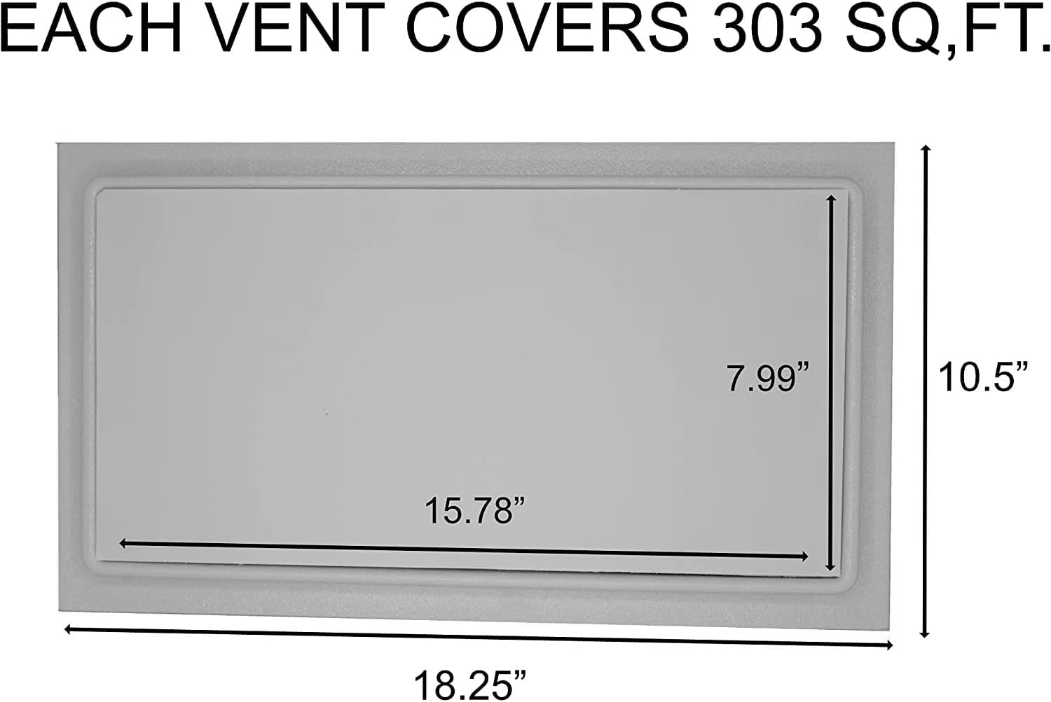 Insulated ICC flood vent for crawl spaces, meets FEMA, NFIP, ICC standards, Shopawalla flood protection solution