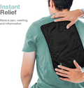 Reusable Gel Pack and Wrap Bundle - Hot and Cold Therapy for Back Pain Relief, Injuries, Rehabilitation - 2X The Gel for Maximum Long-Lasting Cooling Power - 14