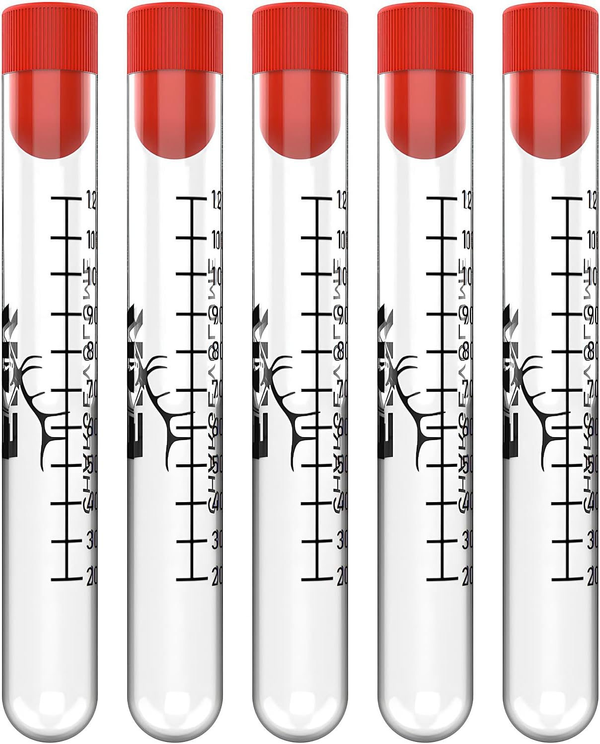 ELK Muzzleloader Powder Charge Measuring Tubes - Essential for Precision Shooting and Quick Reloads