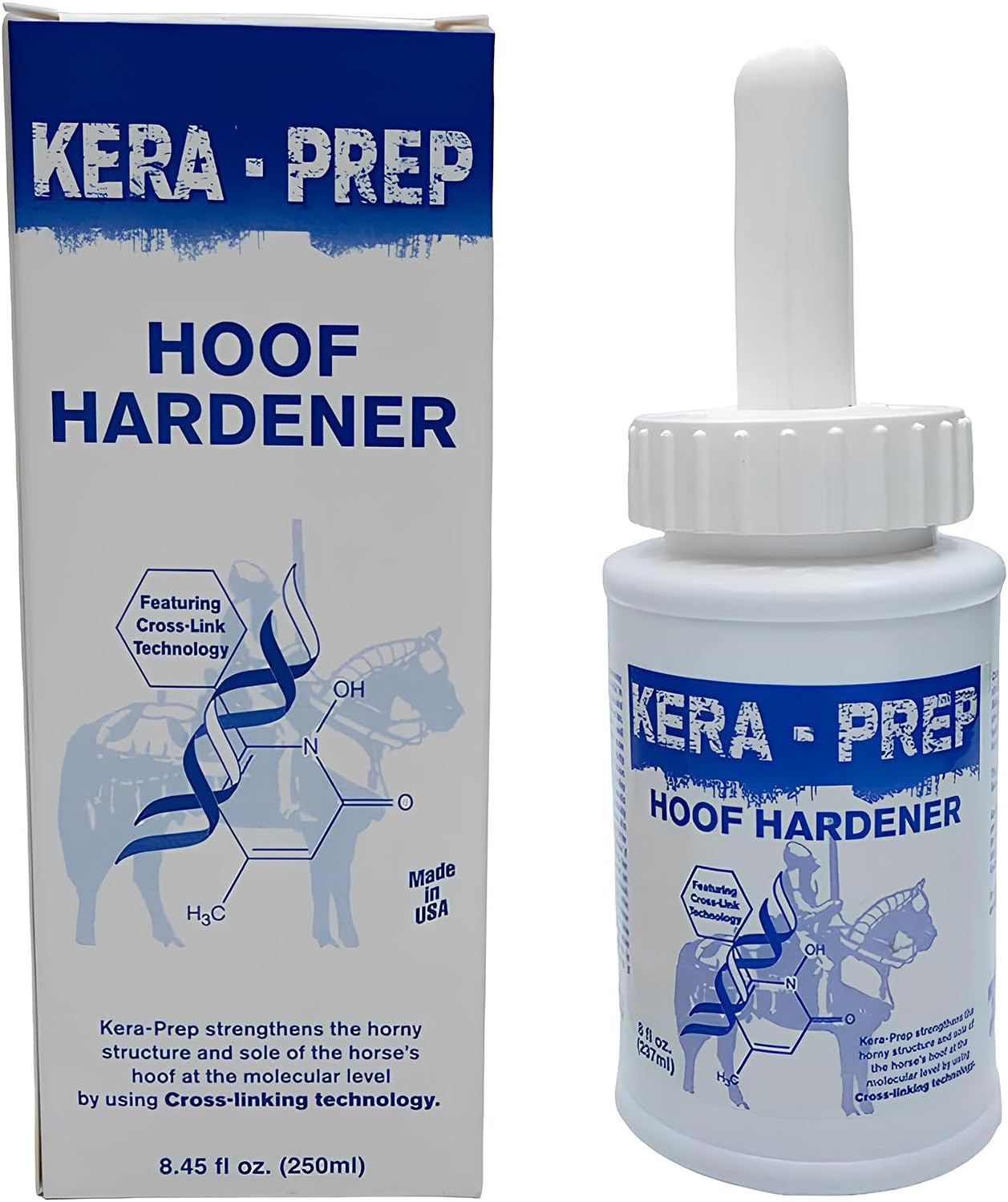  Kera-Prep Hoof Hardener and Hoof Guard Sealant (Combo Pack)