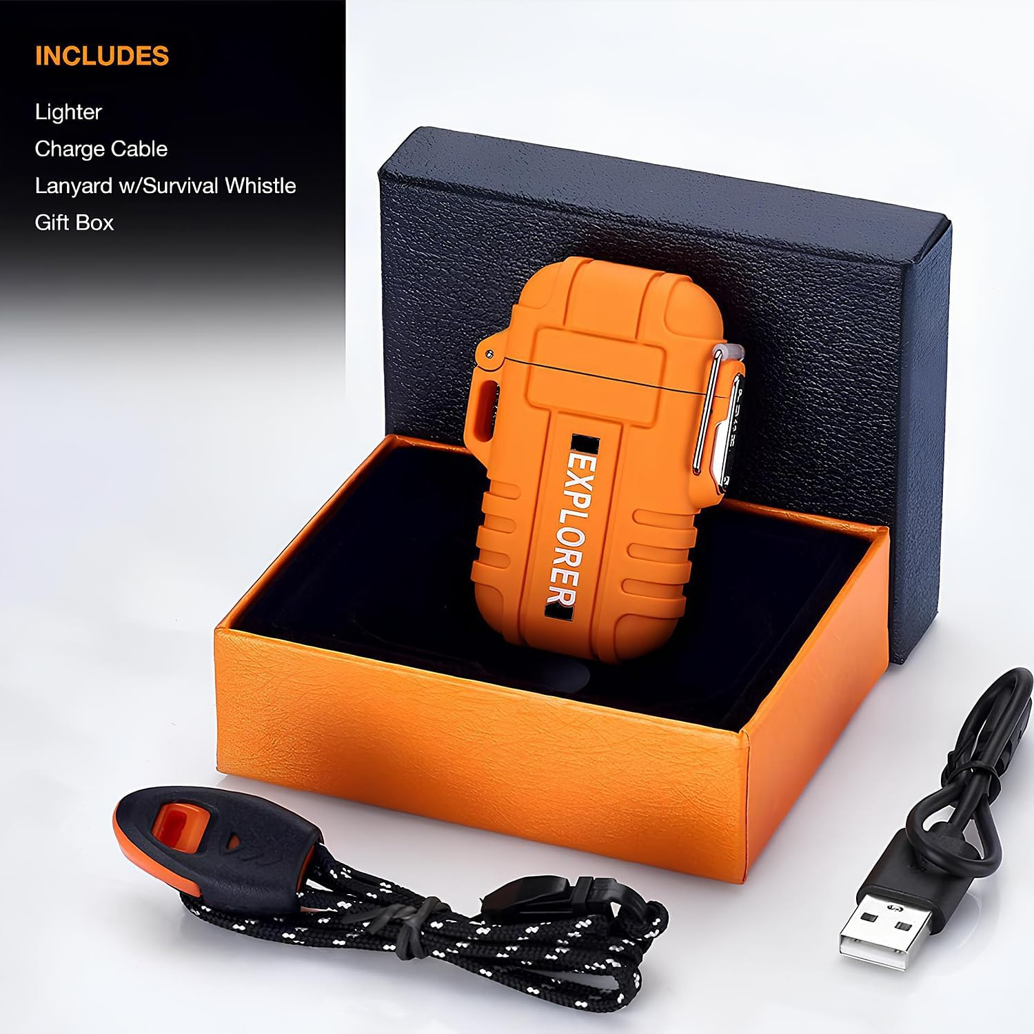 ELK USB Rechargeable Dual Arc Plasma Lighter