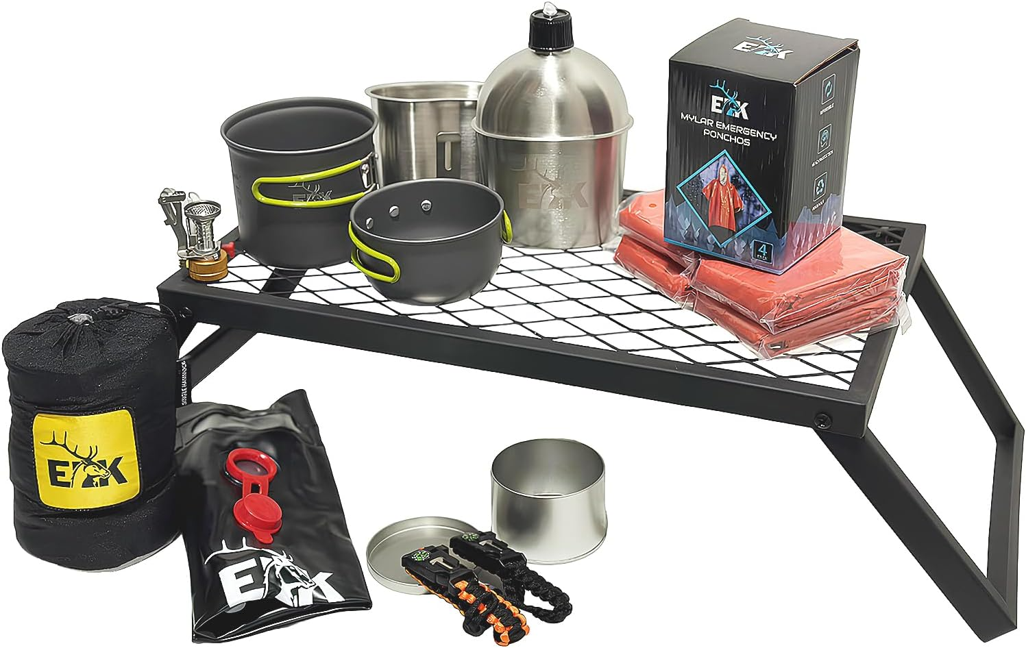 ELK Camping Adventure Gift Set: Essential Outdoor Gear and Equipment Bundle for Nature Enthusiasts - Perfect for Hiking, Backpacking, and Wilderness Excursions