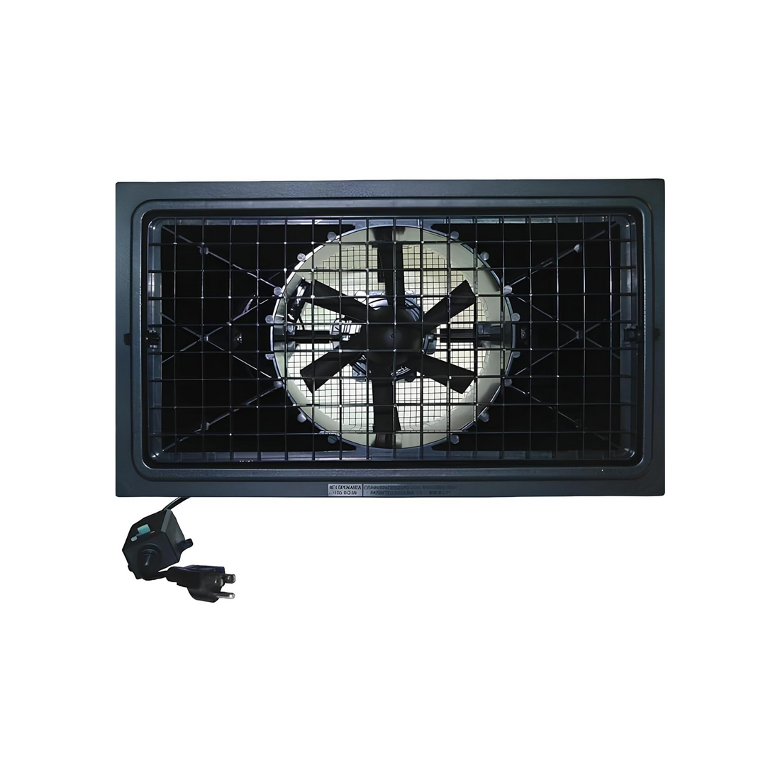 Power Blades Power Fan Ventilation System for Effective Moisture Management in Crawl Spaces, Basements and Enclosed Spaces