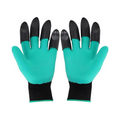 ELK Gardening Gloves with Claws - 1 Pair, Universal Size (Teal) - Quick Digging, Waterproof, Puncture Resistant