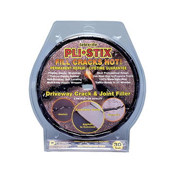 Latex-ITE Pli-Stix Black Black Asphalt Crack Filler 30 ft. Set of 2