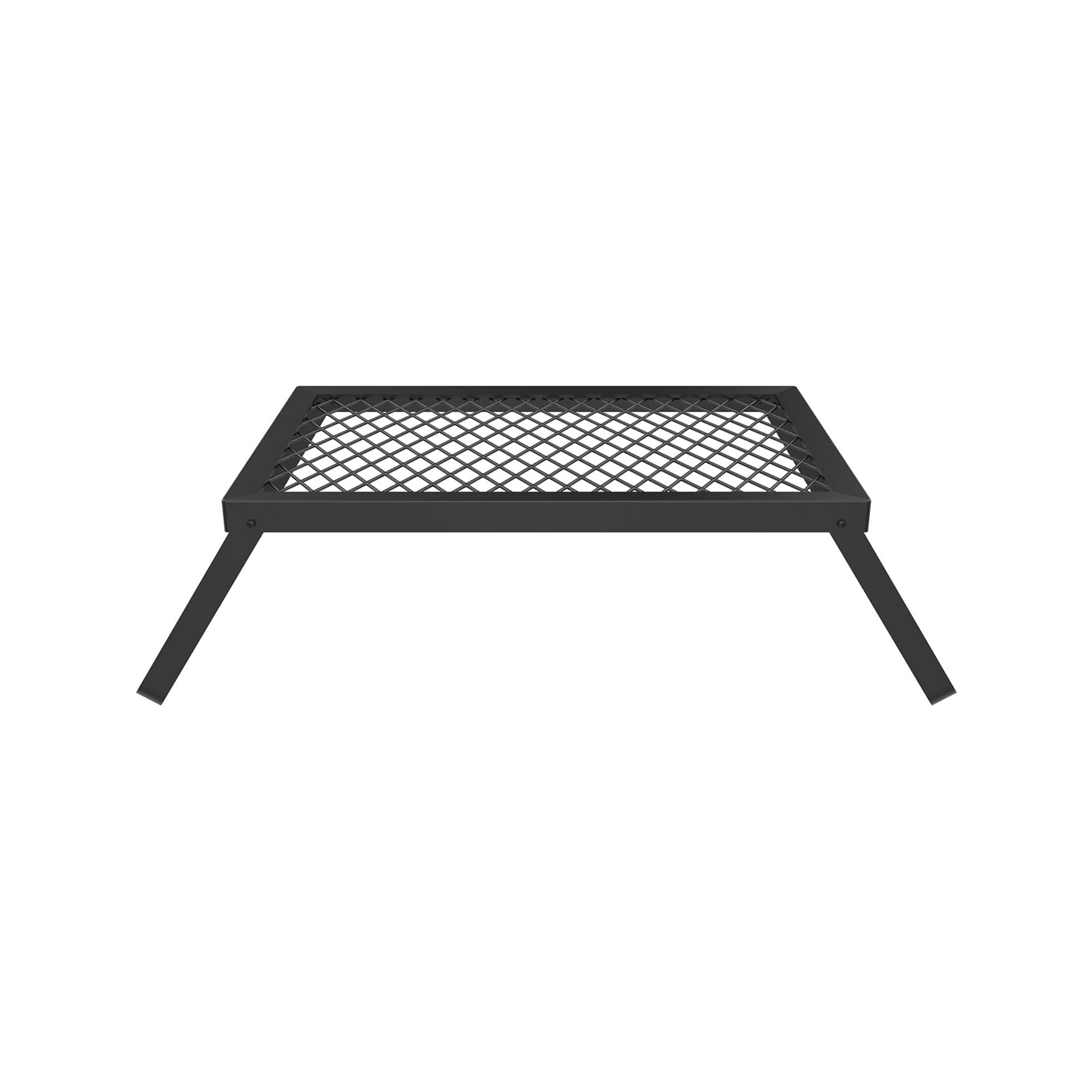 ELK Portable Folding Campfire Grill - Heavy Duty Stainless Steel Cooking Grate for Camping, Hiking, and BBQ - Ideal for Outdoor Adventures