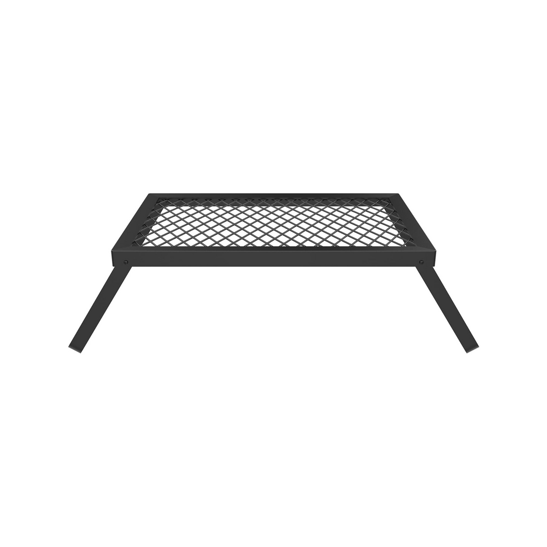 ELK Portable Folding Campfire Grill - Heavy Duty Stainless Steel Cooking Grate for Camping, Hiking, and BBQ - Ideal for Outdoor Adventures