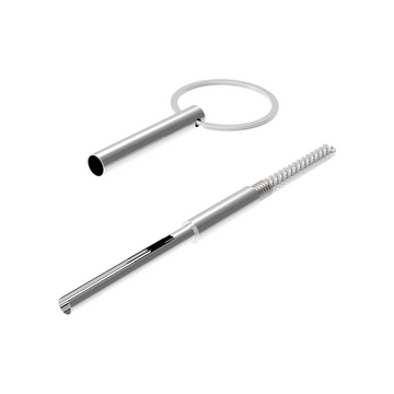  Headphone Plug Extraction Tool with Key Ring and Cleaning Brush - Remove Broken Headphone Plug from Headphone Jack of Mobile Devices